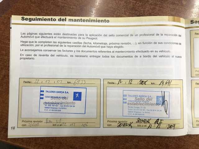 Peugeot307 SW 1.6 HDI Pack+ 66 kW (90 CV) Vehículo usado en Barcelona - 19
