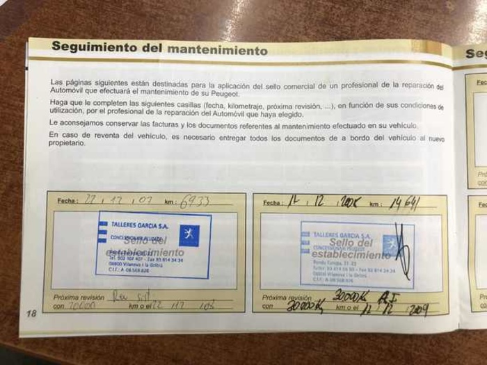 Peugeot307 SW 1.6 HDI Pack+ 66 kW (90 CV) Vehículo usado en Barcelona - 19 Peugeot307 SW 1.6 HDI Pack+ 66 kW (90 CV) Vehículo usado en Barcelona - 19