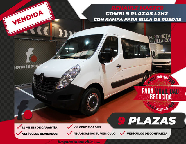 RenaultMaster Combi dCi 145 Energy L2H2 3500 9 Plazas	107 kW (145 CV)