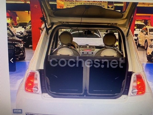 Fiat500 1.2 8v Lounge 51 kW (69 CV) Vehículo usado en Barcelona - 7