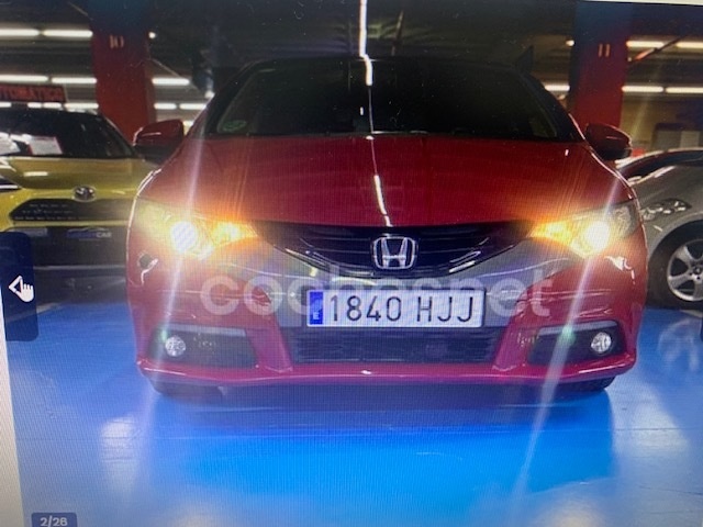 HondaCivic 1.8 I-VTEC Executive Navi 104kW (142CV) Vehículo usado en Barcelona - 2 HondaCivic 1.8 I-VTEC Executive Navi 104kW (142CV) Vehículo usado en Barcelona - 2