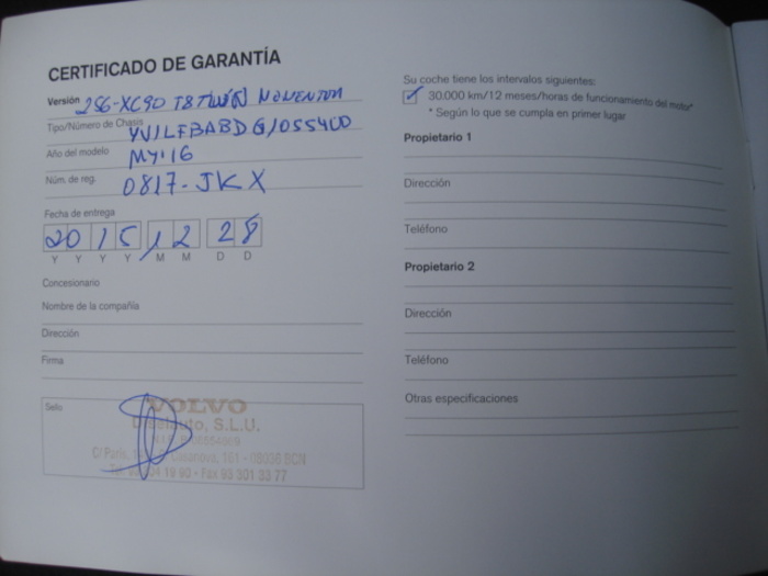 VolvoXC90 T8 Momentum AWD Auto 294 kW (400 CV) Vehículo usado en Barcelona - 43 VolvoXC90 T8 Momentum AWD Auto 294 kW (400 CV) Vehículo usado en Barcelona - 43