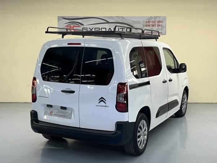 CitroenBerlingo Combi BlueHDi 100 S&S Talla XL Feel Pack 75 kW (102 CV) Vehículo usado en Barcelona - 5 CitroenBerlingo Combi BlueHDi 100 S&S Talla XL Feel Pack 75 kW (102 CV) Vehículo usado en Barcelona - 5