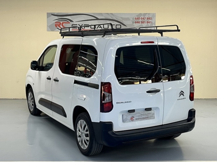 CitroenBerlingo Combi BlueHDi 100 S&S Talla XL Feel Pack 75 kW (102 CV) Vehículo usado en Barcelona - 7 CitroenBerlingo Combi BlueHDi 100 S&S Talla XL Feel Pack 75 kW (102 CV) Vehículo usado en Barcelona - 7