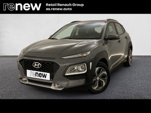 Hyundai Kona 1.6 GDI HEV Klass DCT 104 kW (141 CV) Gris segunda mano en Madrid