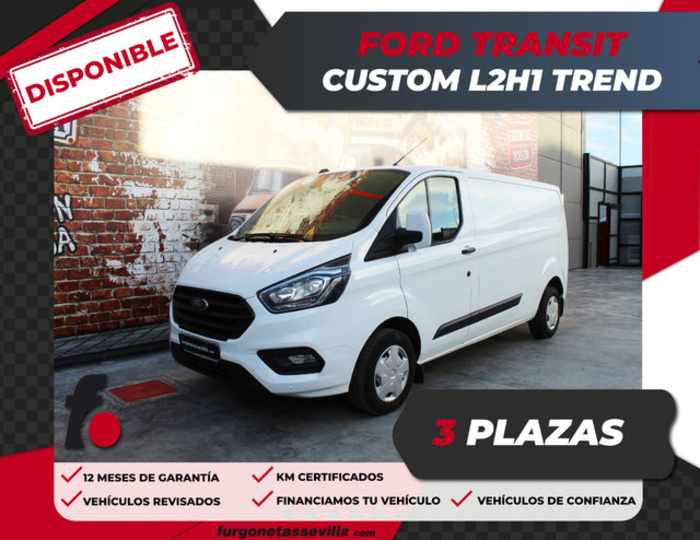 FordTransit Custom Furgon 2.0 TDCI 300 L2 Trend 96 kW (130 CV) FordTransit Custom Furgon 2.0 TDCI 300 L2 Trend 96 kW (130 CV)