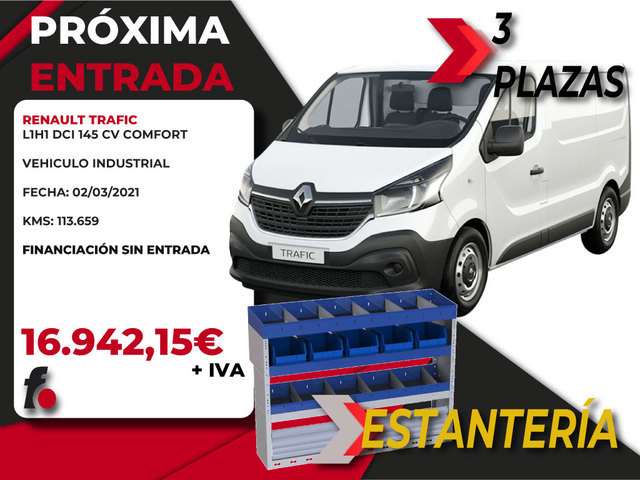 RenaultTrafic Furgon 29 L1H1 Energy Blue dCi 107 kW (145 CV) EDC