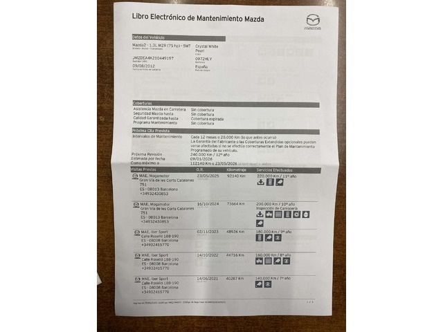 MazdaMazda 2 1.3 Style+ 55 kW (75 CV) Vehículo usado en Barcelona - 17