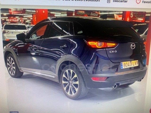 MazdaCX-3 2.0 G Evolution 2WD 89 kW (121 CV) Vehículo usado en Barcelona - 4