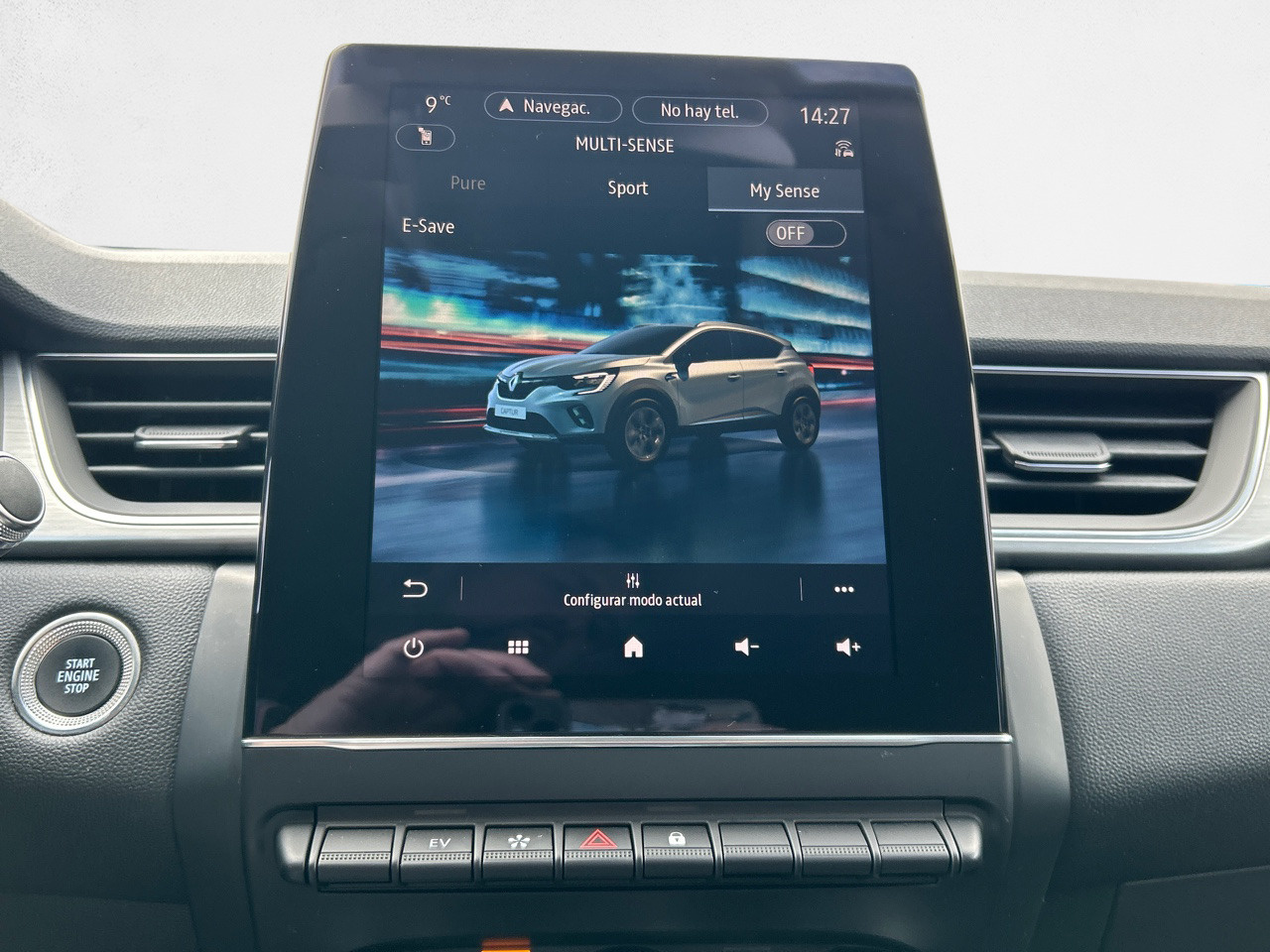 Renault Captur Zen E-TECH Híbrido enchufable 118 kW (160 CV) - 17