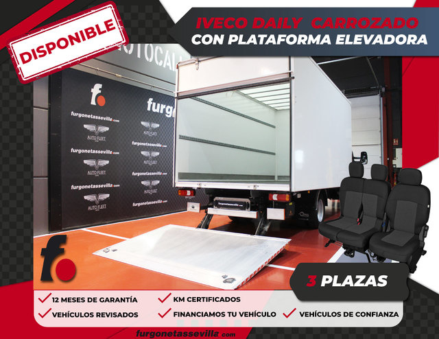 IvecoDaily Chasis 35C16H HD 115 kW (156 CV)