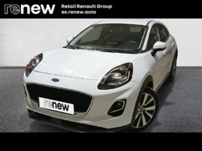 Ford Puma 1.0 EcoBoost MHEV Titanium Design 92 kW (125 CV) Blanco segunda mano en Valencia Ford Puma 1.0 EcoBoost MHEV Titanium Design 92 kW (125 CV) Blanco segunda mano en Valencia