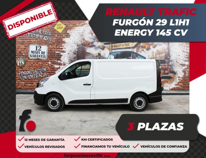 RenaultTrafic Furgon Furgon 29 L1H1 Energy Blue dCi 107 kW (145 CV) RenaultTrafic Furgon Furgon 29 L1H1 Energy Blue dCi 107 kW (145 CV)
