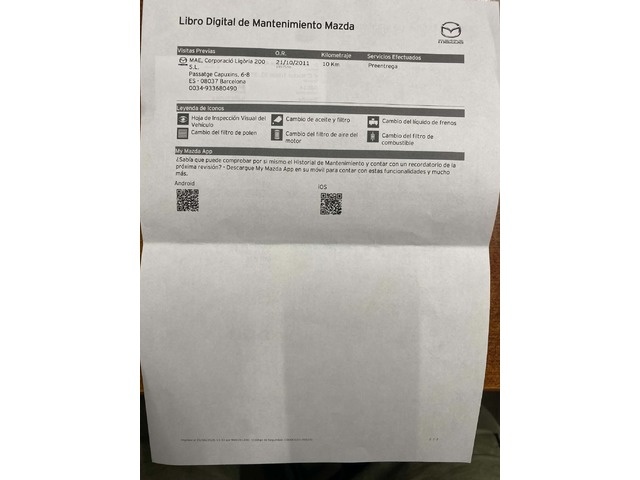 MazdaMazda 3 1.6 CRTD Active 85 kW (115 CV) Vehículo usado en Barcelona - 20 MazdaMazda 3 1.6 CRTD Active 85 kW (115 CV) Vehículo usado en Barcelona - 20