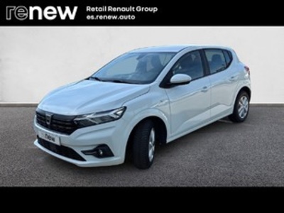 Dacia Sandero Comfort 74 kW (100 CV) ECO-G Blanco segunda mano en Madrid Dacia Sandero Comfort 74 kW (100 CV) ECO-G Blanco segunda mano en Madrid