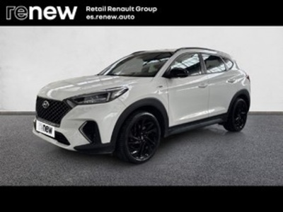 Hyundai Tucson 1.6 CRDI 48V N-Line 4x2 100 kW (136 CV) Blanco segunda mano en Madrid Hyundai Tucson 1.6 CRDI 48V N-Line 4x2 100 kW (136 CV) Blanco segunda mano en Madrid