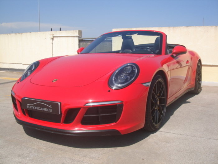 Porsche911 Carrera 4 GTS Cabrio 331 kW (450 CV) Vehículo usado en Barcelona - 1 Porsche911 Carrera 4 GTS Cabrio 331 kW (450 CV) Vehículo usado en Barcelona - 1