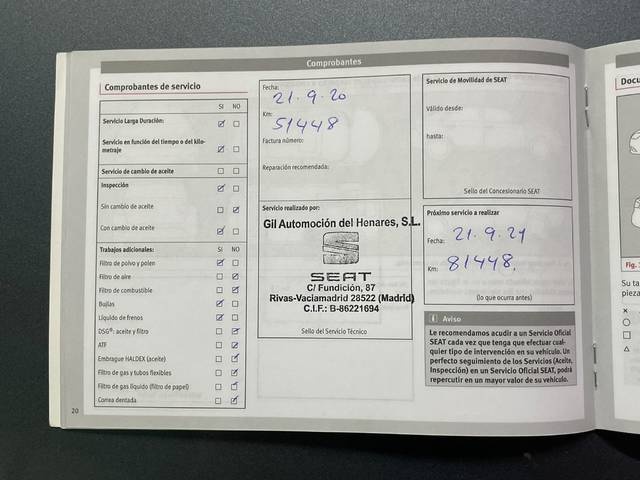 SEATIbiza 1.2 TSI FR Crono 66 kW (90 CV) Vehículo usado en Barcelona - 27