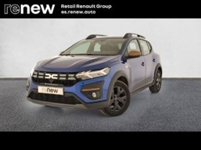 Dacia Sandero Stepway Extreme Go ECO-G 74 kW (101 CV) Azul segunda mano en Madrid Dacia Sandero Stepway Extreme Go ECO-G 74 kW (101 CV) Azul segunda mano en Madrid