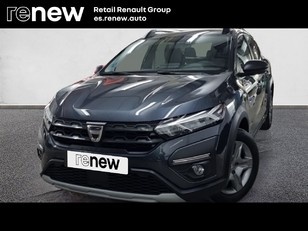 Dacia Sandero Stepway Essential TCe 66 kW (90 CV) Gris segunda mano en Madrid