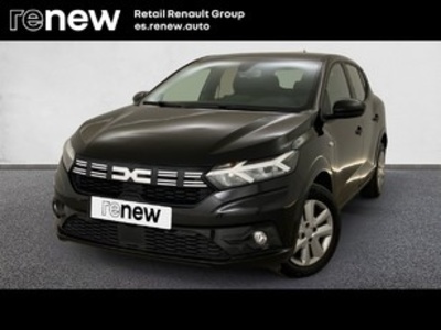 Dacia Sandero Expression ECO-G 74 kW (100 CV) Negro segunda mano en Madrid Dacia Sandero Expression ECO-G 74 kW (100 CV) Negro segunda mano en Madrid