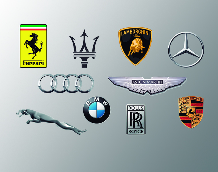coches de lujo, saber que significan los escudos de cada marca