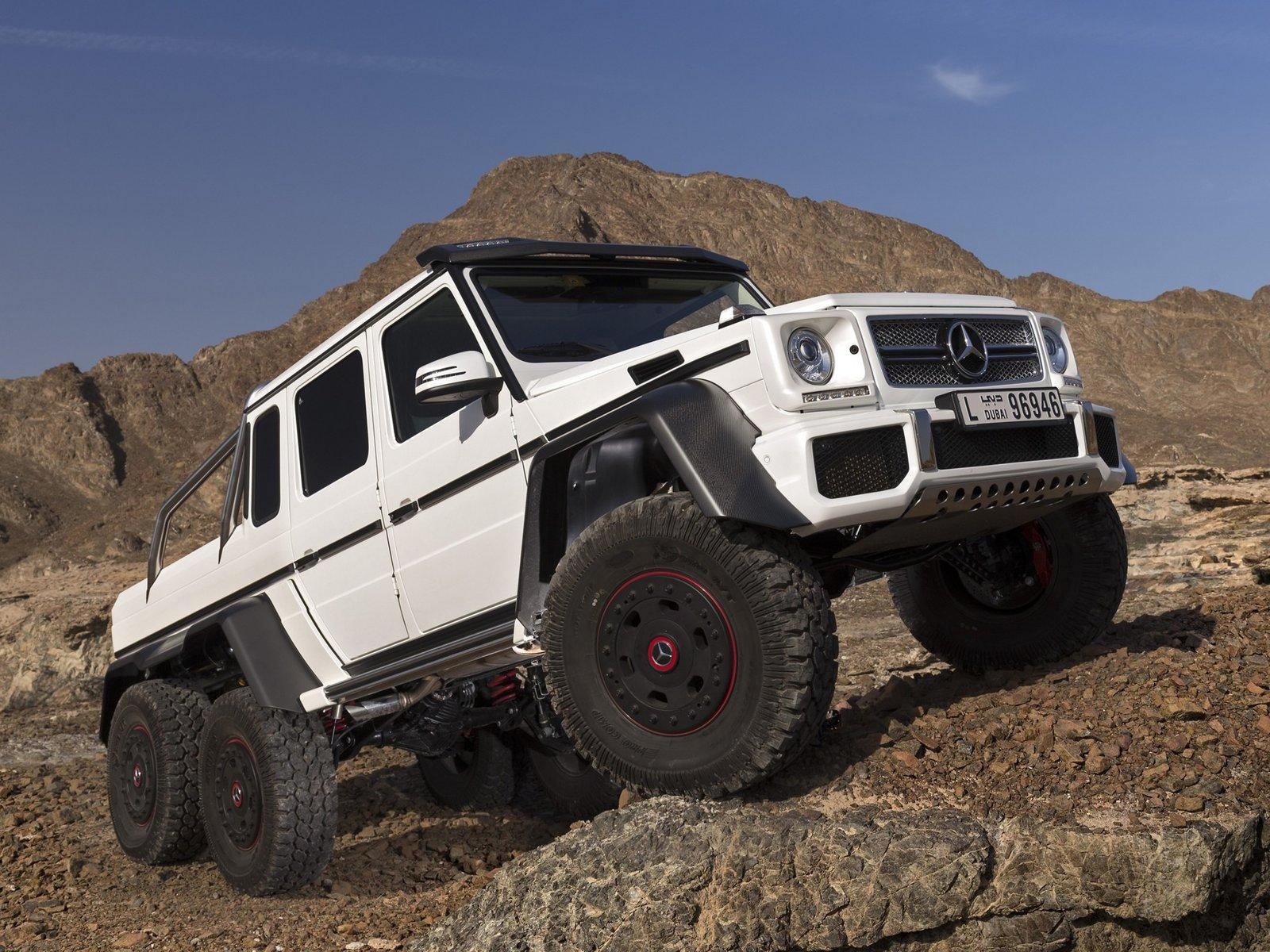 Mercedes Benz G63 AMG 6 X 6 Una máquina imparable