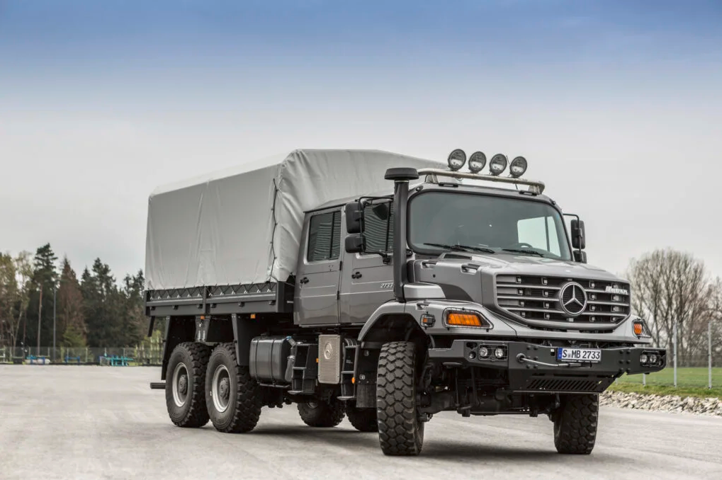 Mercedes Zetros, camión todoterreno de Mercedes