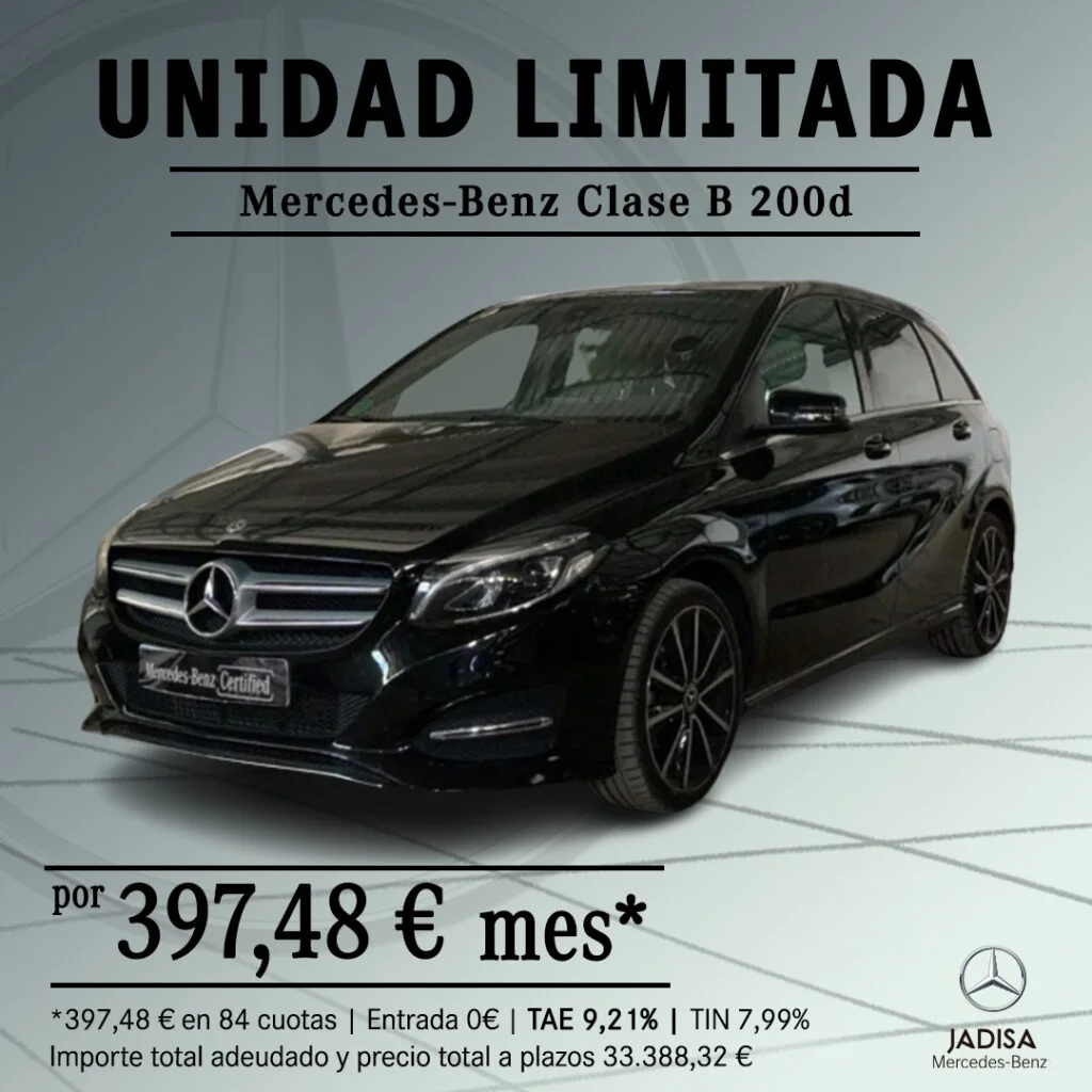 Oferta Mercedes Benz Clase B 200d