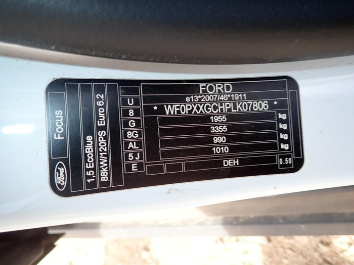 Ford Focus SportBreak 1.5 Ecoblue Titanium 88 kW (120 CV) Vehículo usado en Madrid Ford Focus SportBreak 1.5 Ecoblue Titanium 88 kW (120 CV) Vehículo usado en Madrid