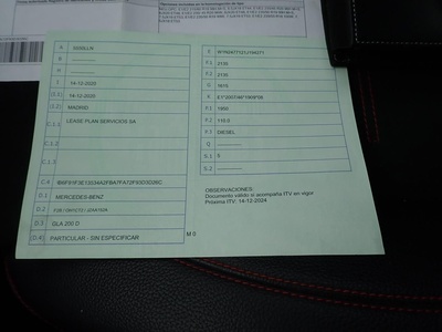 Mercedes-Benz GLA 200 d 110 kW (150 CV) 11 Mercedes-Benz GLA 200 d 110 kW (150 CV) 11