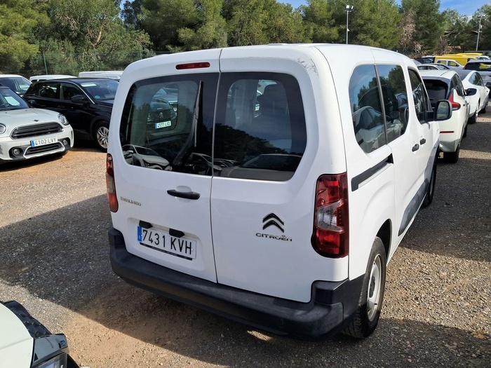 Citroen Berlingo Combi BlueHDi 75 Talla M Live 56 kW (75 CV) Vehículo usado en Madrid Citroen Berlingo Combi BlueHDi 75 Talla M Live 56 kW (75 CV) Vehículo usado en Madrid