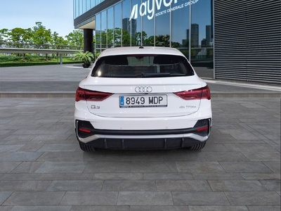 Audi Q3 Sportback TFSIe S line 45 TFSI e 180 kW (245 CV) S tronic 5 Audi Q3 Sportback TFSIe S line 45 TFSI e 180 kW (245 CV) S tronic 5