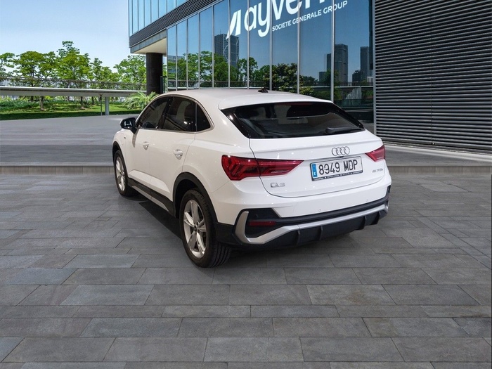 Audi Q3 Sportback TFSIe S line 45 TFSI e 180 kW (245 CV) S tronic Vehículo usado en Madrid Audi Q3 Sportback TFSIe S line 45 TFSI e 180 kW (245 CV) S tronic Vehículo usado en Madrid