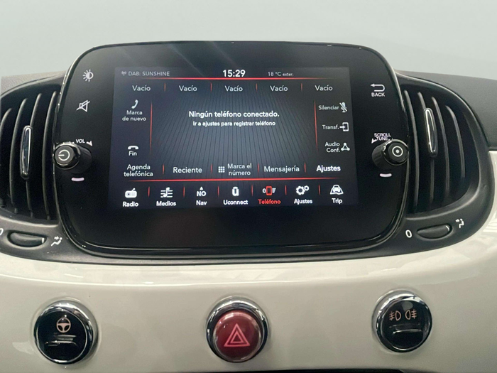 Fiat 500 1.0 Hybrid Dolcevita 51 kW (70 CV) Vehículo usado en Lleida Fiat 500 1.0 Hybrid Dolcevita 51 kW (70 CV) Vehículo usado en Lleida