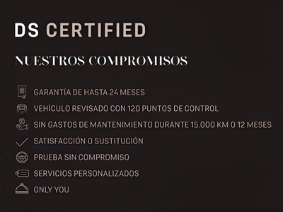 DS DS4 E-TENSE 225 Performance Line + Auto 165 kW (225 CV) 16 DS DS4 E-TENSE 225 Performance Line + Auto 165 kW (225 CV) 16