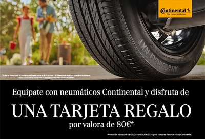 ¡Renueva tus neumáticos con Continental desde el 8 de marzo hasta el 15 de abril! ¡Renueva tus neumáticos con Continental desde el 8 de marzo hasta el 15 de abril!