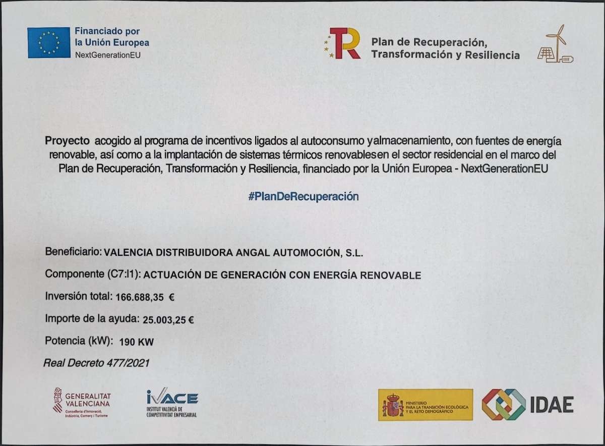Ayuda para Autoconsumo con Energías Renovables