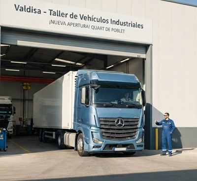 Nueva apertura de taller vehículos industriales de Mercedes-Benz Nueva apertura de taller vehículos industriales de Mercedes-Benz