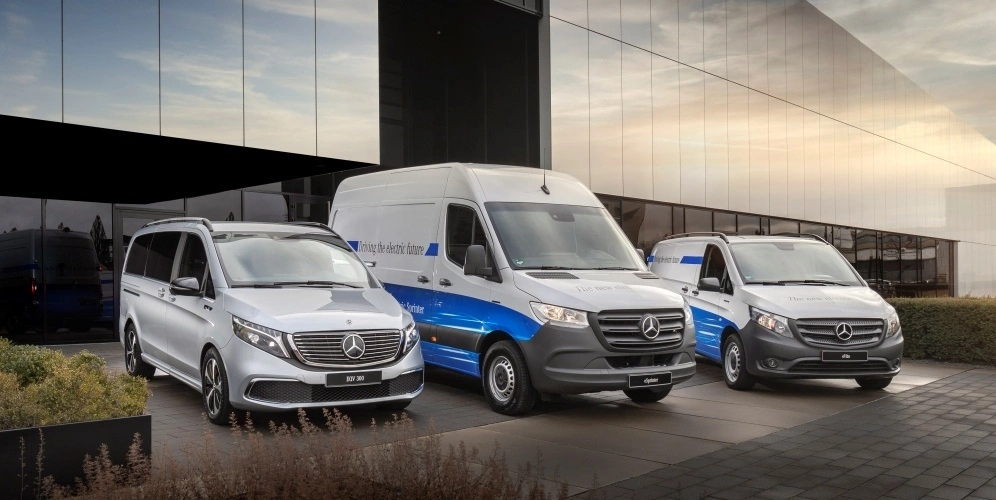 Vehículos comerciales de Mercedes