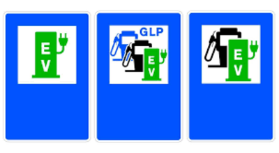 La nueva señal de la DGT que se instalará cerca de las gasolineras La nueva señal de la DGT que se instalará cerca de las gasolineras
