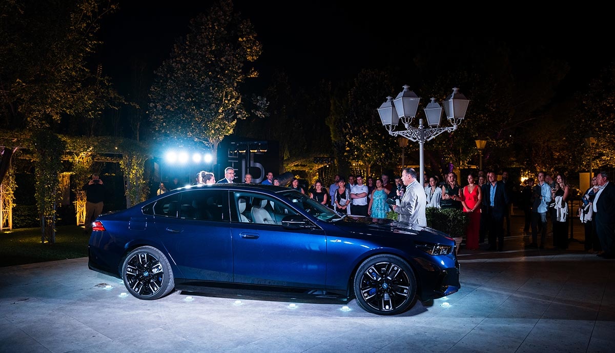 Ejempor foto Evento lanzamiento BMWi5