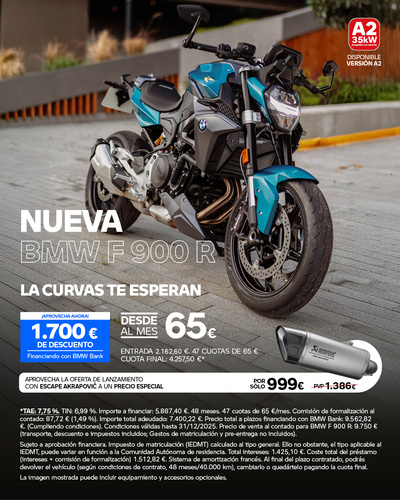 BMW F 900 R OCT BMW F 900 R OCT