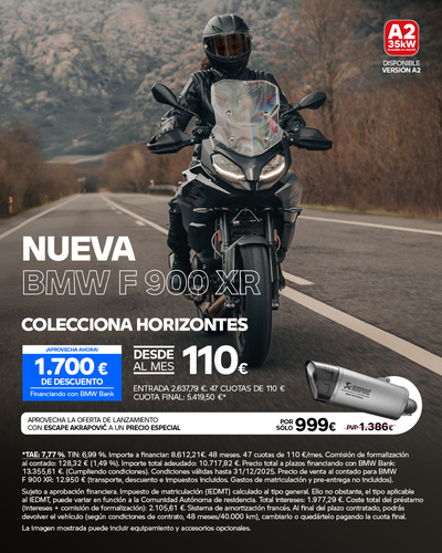 BMW F 900 XR BMW F 900 XR