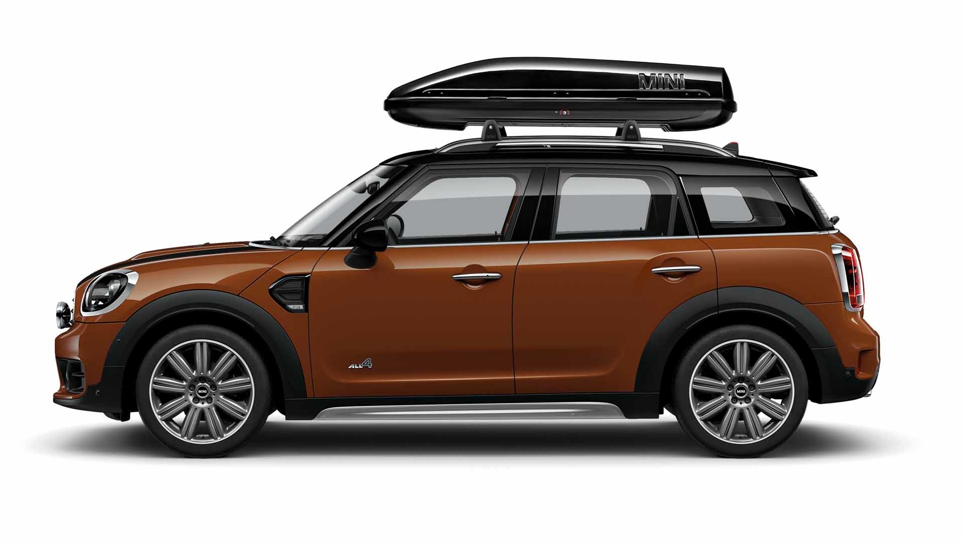 Caja portaequipajes para techo 320 MINI