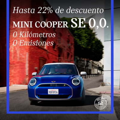MINI COOPER SE KILOMETRO CERO MINI COOPER SE KILOMETRO CERO