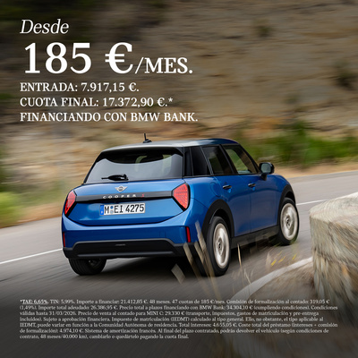 MINI COOPER 5 PUERTAS ENERO MINI COOPER 5 PUERTAS ENERO