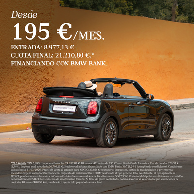 MINI COOPER CABRIO ENERO MINI COOPER CABRIO ENERO