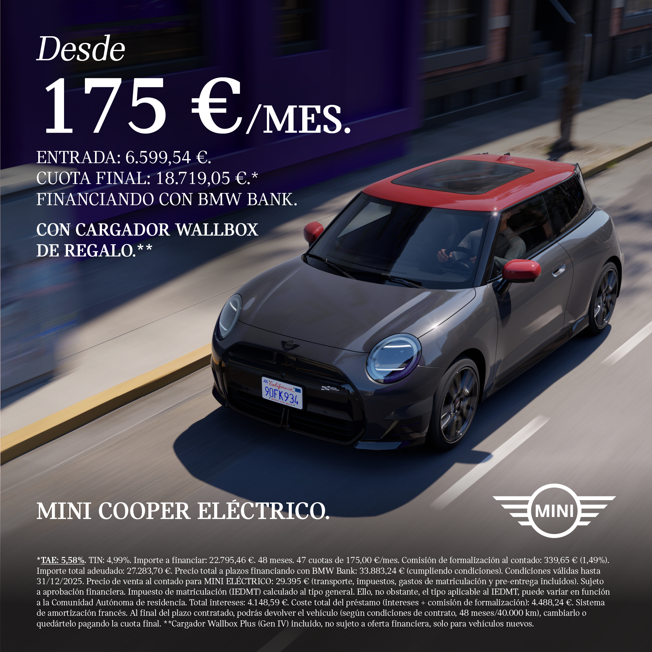 MINI COOPER ELÉCTRICO