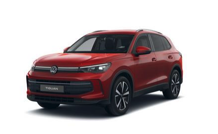 Renting Volkswagen Tiguan 